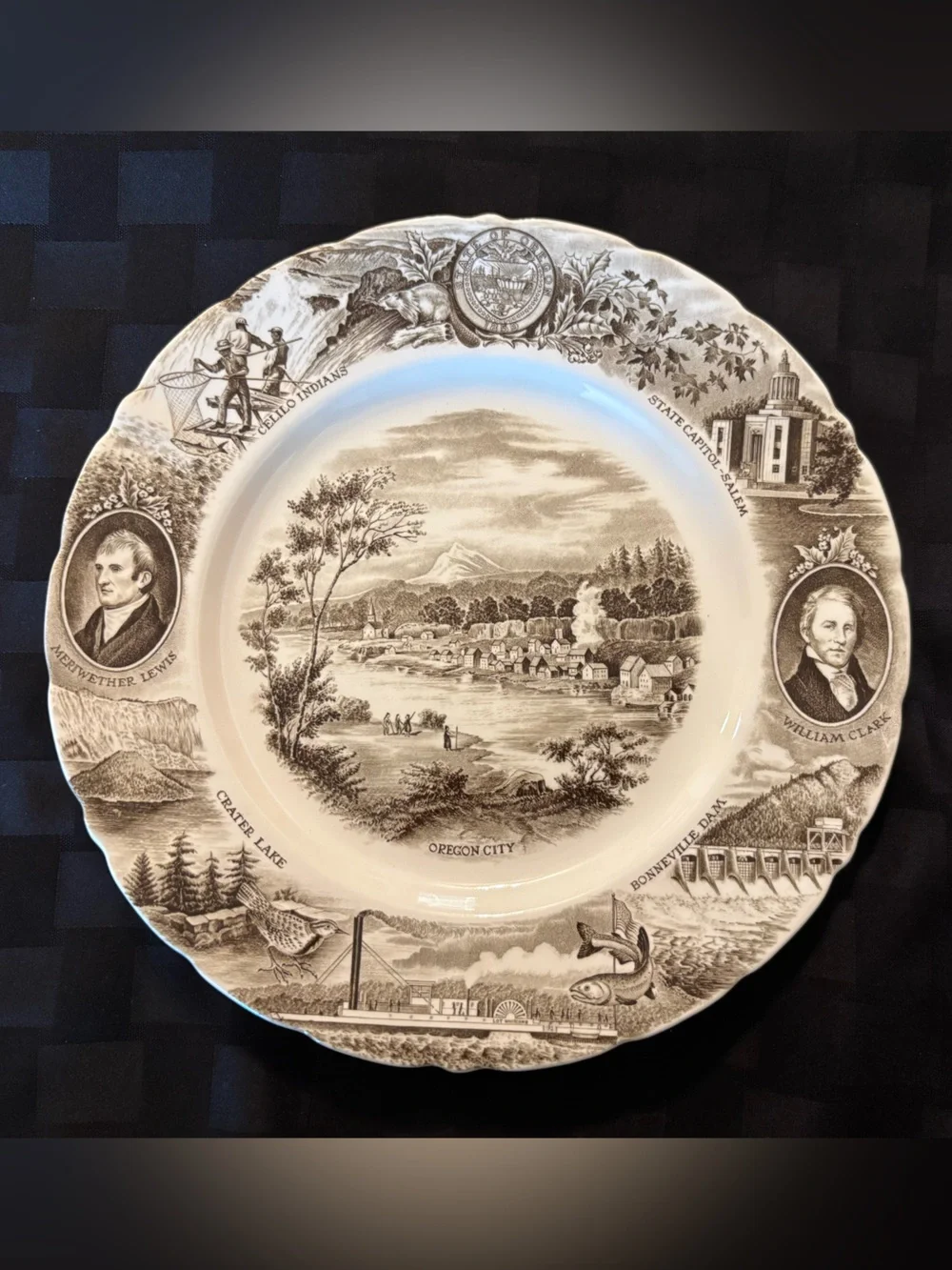 Vintage - The Oregon Plate
